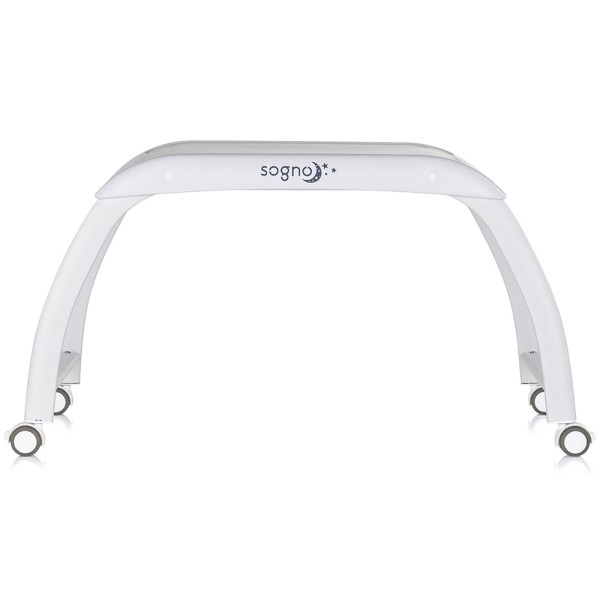Patut cu leganare si cantar integrat Chipolino Sogno 2 in 1 grey