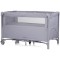 Patut pliabil Chipolino Relax cloud linen cu laterala culisanta