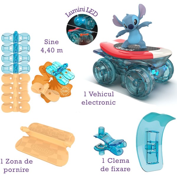 Pista Smoby Stitch FleXtreme Set circuit de curse