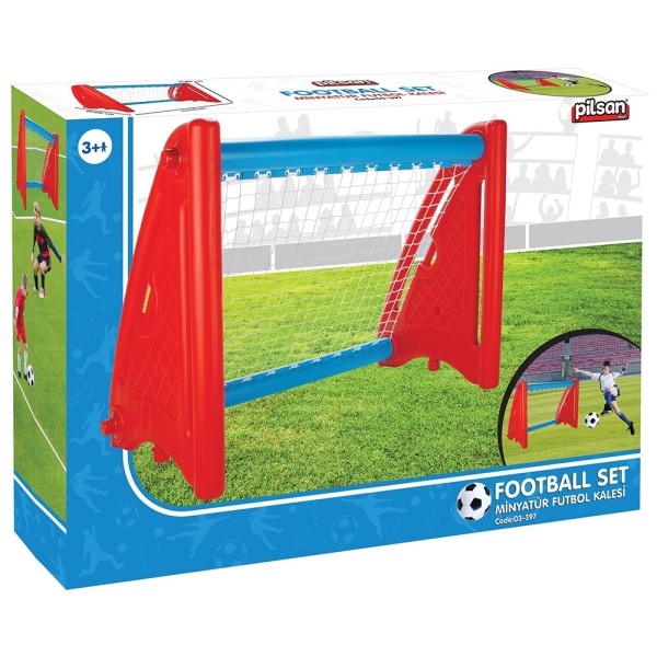 Poarta de fotbal pentru copii Pilsan Miniature Soccer Goal red