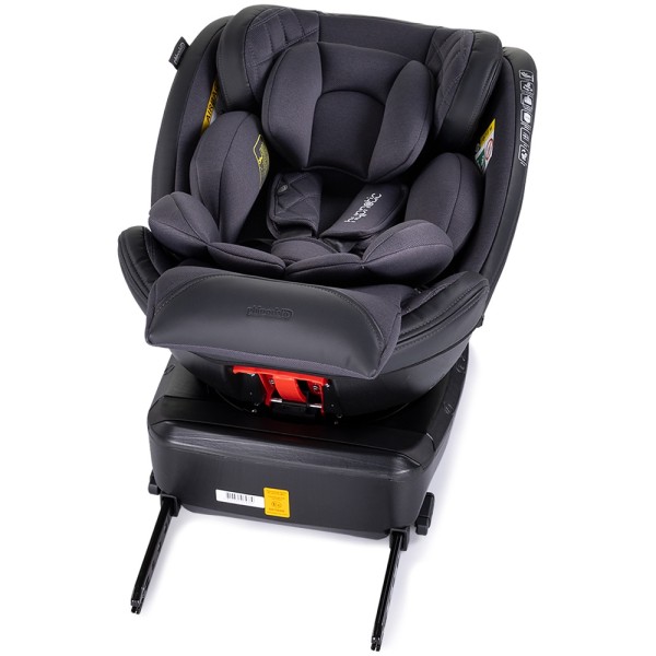 Scaun auto cu Isofix Chipolino Hypnotic I-Size 40-150 cm, sezut rotativ anthracite