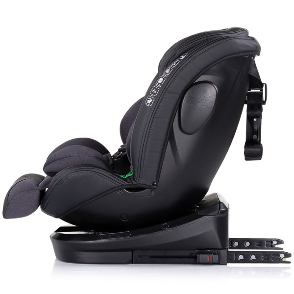 Scaun auto cu Isofix Chipolino Hypnotic I-Size 40-150 cm, sezut rotativ anthracite