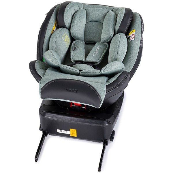 Scaun auto cu Isofix Chipolino Hypnotic I-Size 40-150 cm, sezut rotativ basil