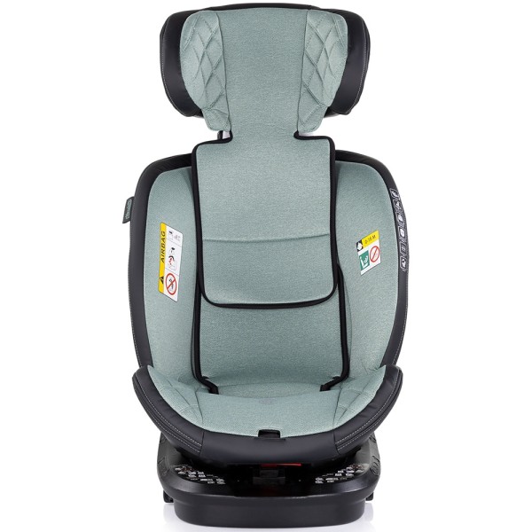 Scaun auto cu Isofix Chipolino Hypnotic I-Size 40-150 cm, sezut rotativ basil