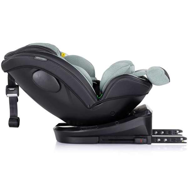 Scaun auto cu Isofix Chipolino Hypnotic I-Size 40-150 cm, sezut rotativ basil