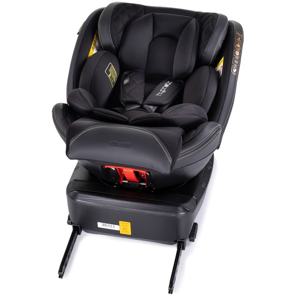 Scaun auto cu Isofix Chipolino Hypnotic I-Size 40-150 cm, sezut rotativ blackberry