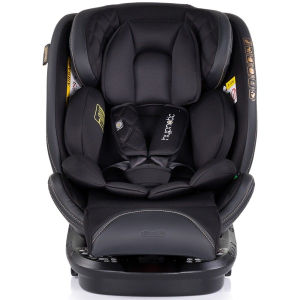Scaun auto cu Isofix Chipolino Hypnotic I-Size 40-150 cm, sezut rotativ blackberry