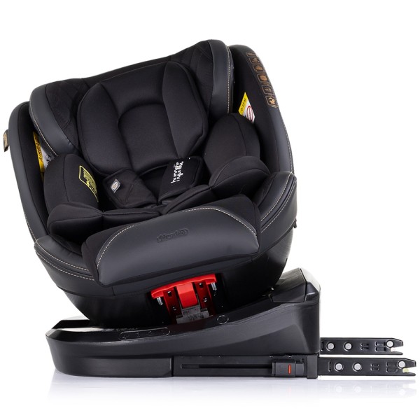 Scaun auto cu Isofix Chipolino Hypnotic I-Size 40-150 cm, sezut rotativ blackberry