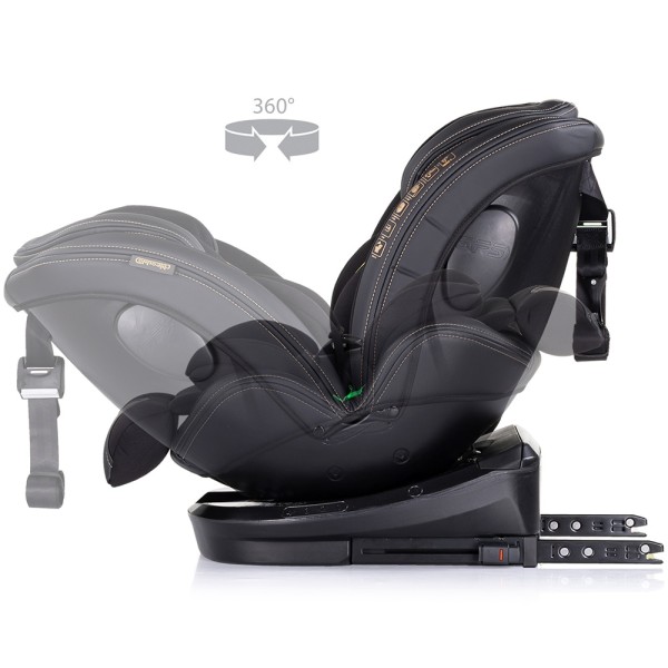 Scaun auto cu Isofix Chipolino Hypnotic I-Size 40-150 cm, sezut rotativ blackberry