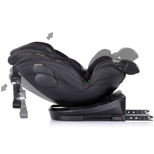 Scaun auto cu Isofix Chipolino Hypnotic I-Size 40-150 cm, sezut rotativ blackberry