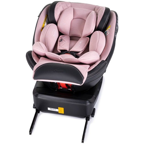 Scaun auto cu Isofix Chipolino Hypnotic I-Size 40-150 cm, sezut rotativ pink marshmallow
