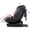 Scaun auto cu Isofix Chipolino Hypnotic I-Size 40-150 cm, sezut rotativ pink marshmallow