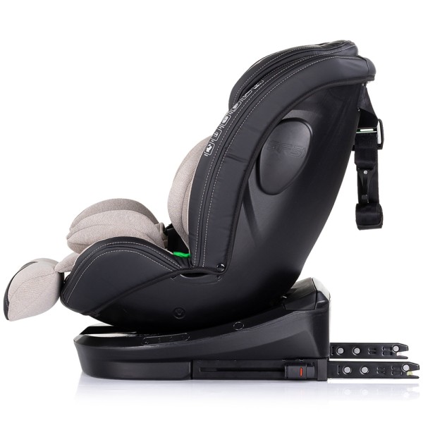 Scaun auto cu Isofix Chipolino Hypnotic I-Size 40-150 cm, sezut rotativ tiramisu