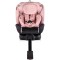 Scaun auto Chipolino Premium I-Size 40-150 cm cu sistem Isofix pink marshmallow