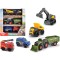 Set Dickie Toys Micro City Team 9 cm cu 5 vehicule