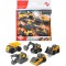 Set Dickie Toys Volvo Micro Workers 9 cm cu 5 vehicule
