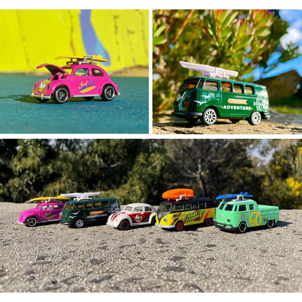 Set Majorette Volkswagen cu 5 masinute