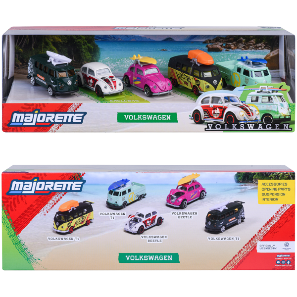 Set Majorette Volkswagen cu 5 masinute
