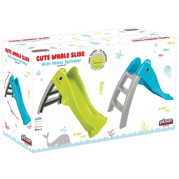 Tobogan Pilsan Dolphin Water Slide pink