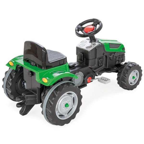 Tractor cu pedale pentru copii Pilsan Active 07-314 green Tractor cu pedale pentru copii Pilsan Active 07-314 green