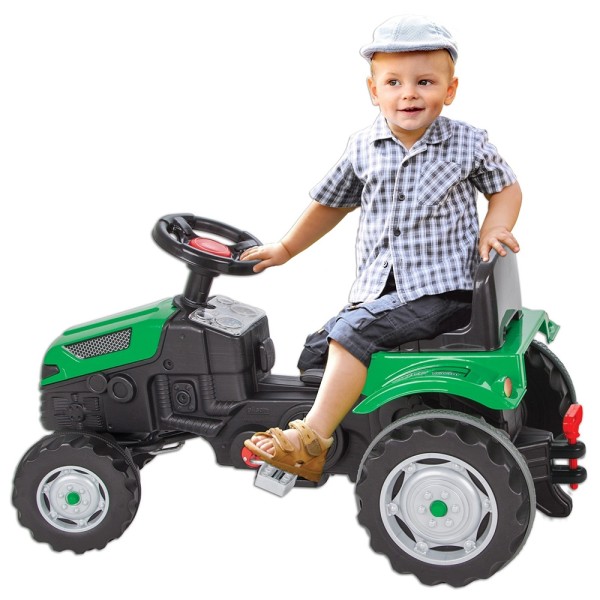Tractor cu pedale pentru copii Pilsan Active 07-314 green Tractor cu pedale pentru copii Pilsan Active 07-314 green
