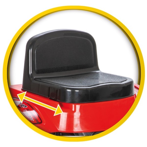 Tractor cu pedale pentru copii Pilsan Active 07-314 red Tractor cu pedale pentru copii Pilsan Active 07-314 red