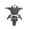 Motocicletă Electrică pentru Copii Moni Ninja Duo White 12V 7Ah, 3-8 Ani, Lumini LED, MP3, Reglare Viteză din Mâner