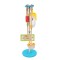 Set de curatenie pentru copii din lemn, Tooky Toy, Varsta 3 ani+, 7 piese, matura, mop, perie si suport