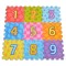 Puzzle Moale cu Numere din Spumă EVA – 9 Piese Mari, 31x31 cm, Antiderapant, Moni Toys Multicolor