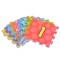 Puzzle Moale cu Numere din Spumă EVA – 9 Piese Mari, 31x31 cm, Antiderapant, Moni Toys Multicolor