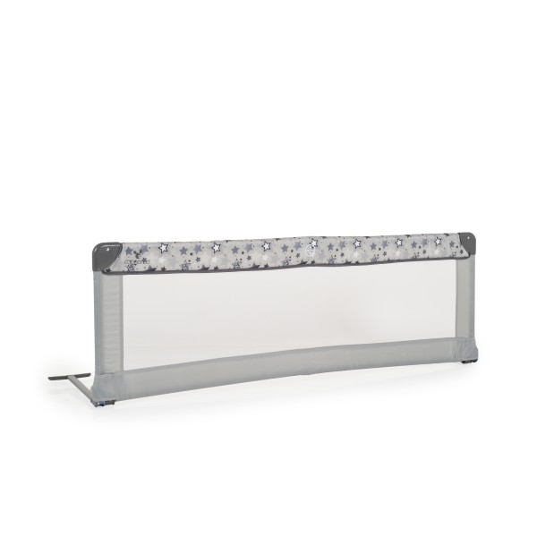 Bariera de protectie pentru pat Cangaroo 150 cm, Gri 