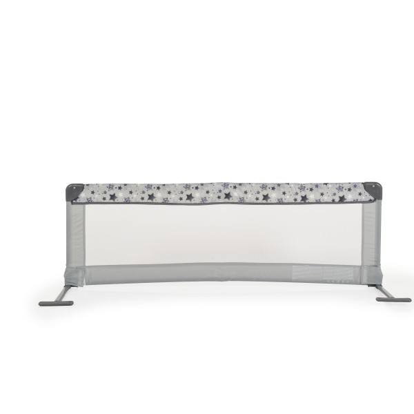Bariera de protectie pentru pat Cangaroo 150 cm, Gri