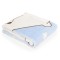 Pătură Bebe Pufoasă 110x80 cm Cangaroo Sweet hugs blue – Moale și Călduroasă din Poliester, 0+ luni, Ideală pentru Pat sau Cărucior