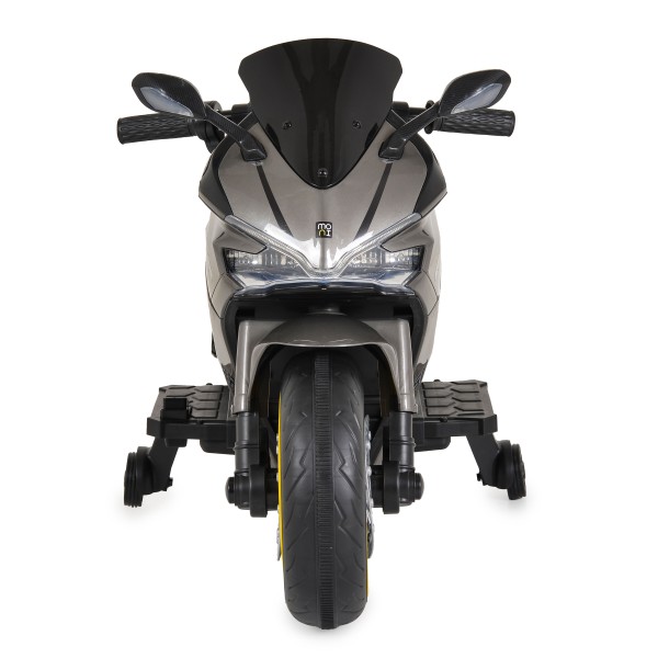 Motocicletă Electrică pentru Copii 3-8 Ani, Moni Surfer Grey – 12V, Bluetooth, MP3, 8 km/h Motocicletă Electrică pentru Copii 3-8 Ani, Moni Surfer Grey – 12V, Bluetooth, MP3, 8 km/h