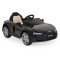 Mașinuță Electrică Copii 3–8 Ani Audi R8 Spyder Black – 2 Motoare, Baterie 12V, Telecomandă, Bluetooth, Uși Funcționale, Faruri LED