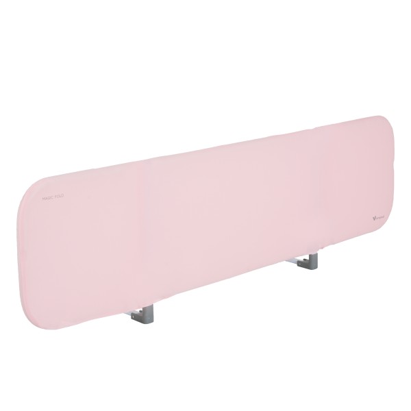 Barieră Pat Copii 18 Luni – 5 Ani Cangaroo Magic Fold Pink – 150 cm, Pliabilă, Ușor de Montat, Protecție Anticădere