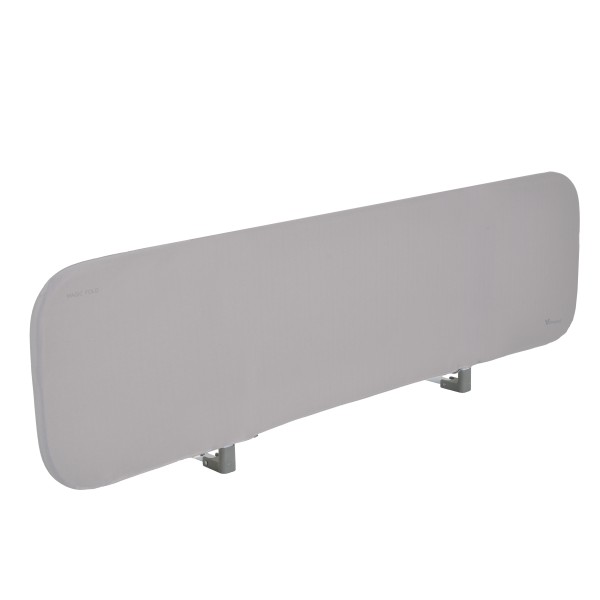 Barieră Pat Copii 18 Luni – 5 Ani Cangaroo Magic Fold Grey – 150 cm, Pliabilă, Ușor de Montat, Protecție Anticădere