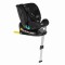 Scaun Auto cu Isofix Cangaroo i-Protect Black i-Size, Rotativ 360°, 40-150 cm, Picior Susținere, SPS Lateral, 13 Poziții Tetieră, 0-12 Ani