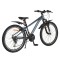 Bicicleta copii Byox Whizzy Gray 24 inch, 8-12 ani, 21 viteze Shimano, suspensie fata, frane aluminiu
