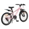 Bicicleta copii Byox Whizzy Pink 24 inch, 8-12 ani, 21 viteze Shimano, suspensie fata, frane aluminiu