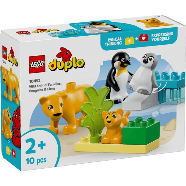 ANIMALE SALBATICE: PINGUINI SI LEI, LEGO 10442