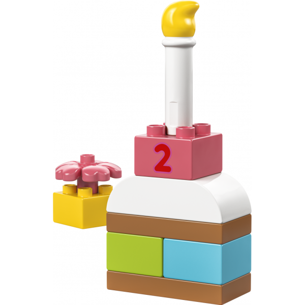 Set constructie LEGO DUPLO tort aniversar 30712 9 piese jucarie educativa copii + 1.5 ani