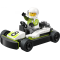 Set constructie LEGO City masina curse kart 30719 48 piese cu pilot + 5 ani