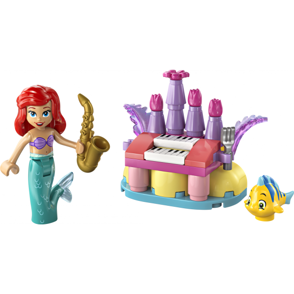 Set constructie LEGO Disney Ariel si Flounder distractie muzicala aniversare 30720 39 piese + 5 ani