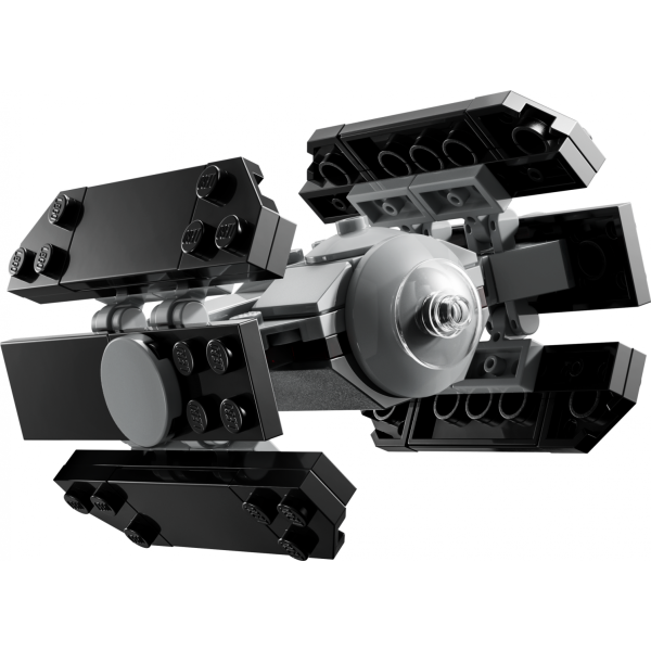 Set constructie LEGO Star Wars nava TIE Advanced Darth Vader 30727 68 piese colectie + 6 ani