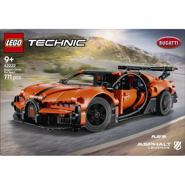 HIPERMASINA BUGATTI CHIRON PUR SPORT LEGO42222