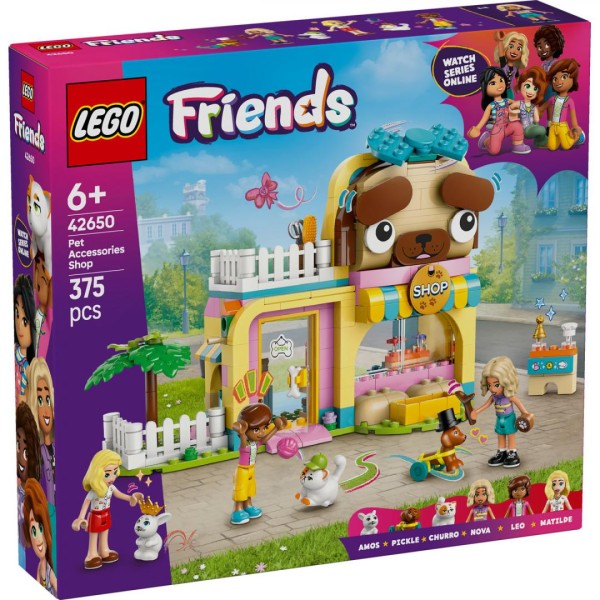 MAGAZIN DE ACCESORII PENTRU ANIMALE COMPANIE, LEGO 42650