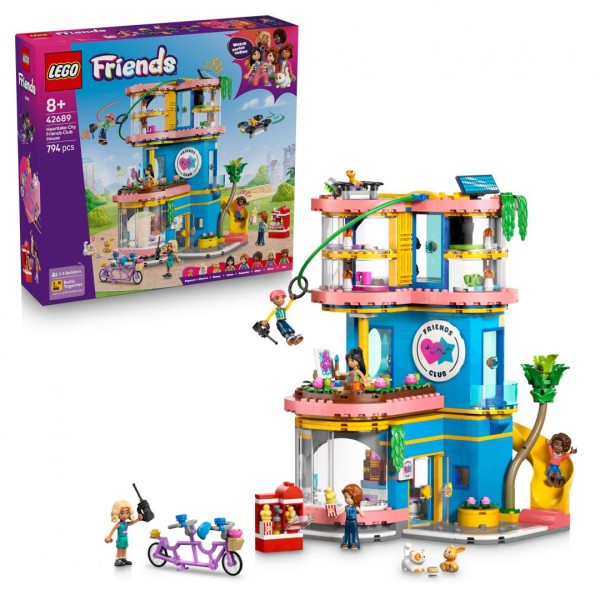 CLUBUL PRIETENILOR DIN ORASUL HEARTLAKE LEGO42689