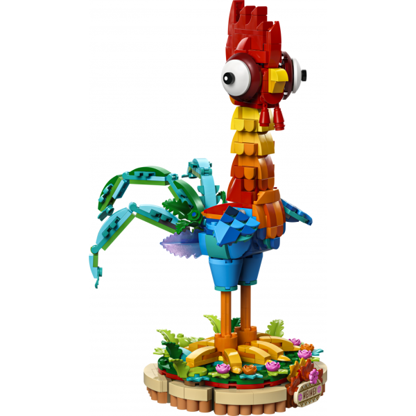 Set constructie LEGO Disney Heihei Vaiana 43272 566 piese figurina articulata decor + 9 ani