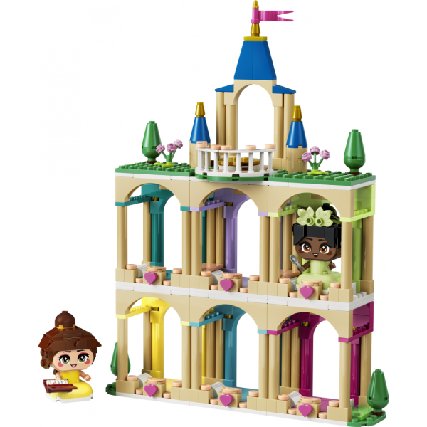 MINIPRINTESELE BELLE SI TIANA LA CASTEL LEGO43291